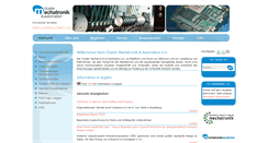 Desktop Screenshot of cluster-ma.de